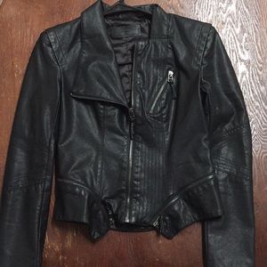 BlancNYC Faux Leather Jacket